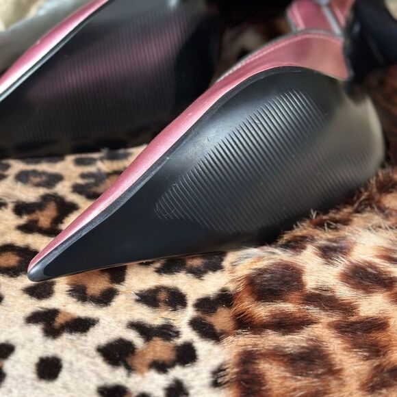 Steve Madden Metallic Pink D’Orsay Stiletto Heels - Picture 12 of 16